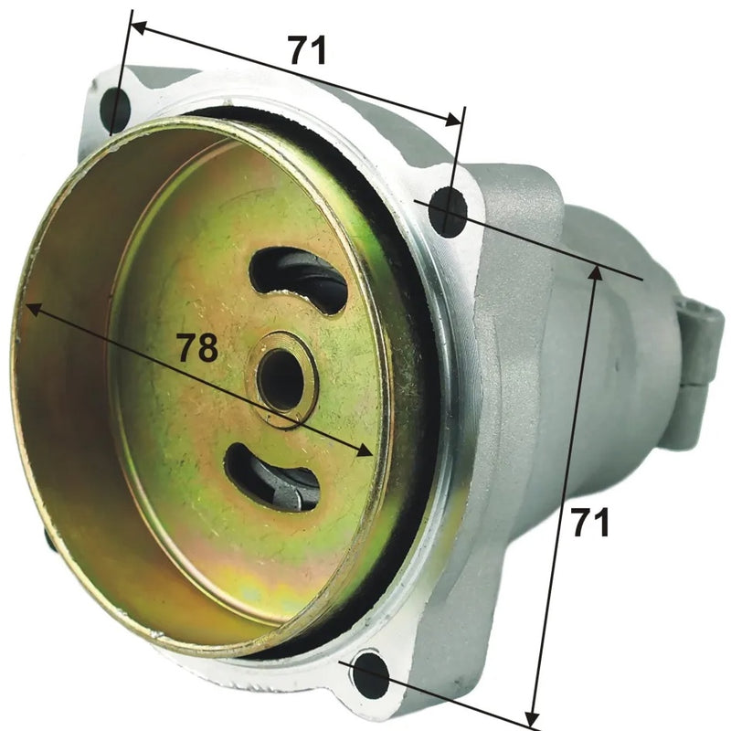 Carcasa ambreiaj motocoasa pentru tija 28mm cu 9 Caneluri, Universal