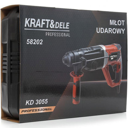 Ciocan rotopercutor Kraft&Dele KD3055, 2700W, 5J, 1100RPM, 4950BPM