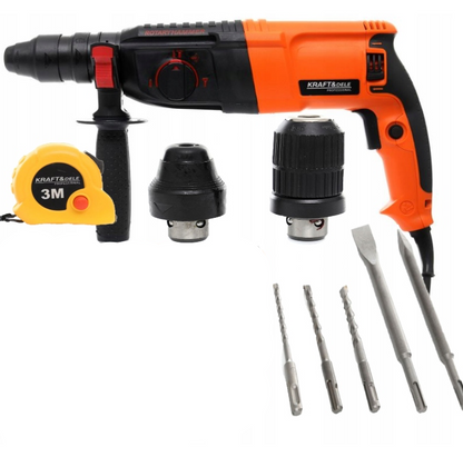 Ciocan rotopercutor SDS+, 2650W, 1300RPM, POLSKI K1690, Poza1