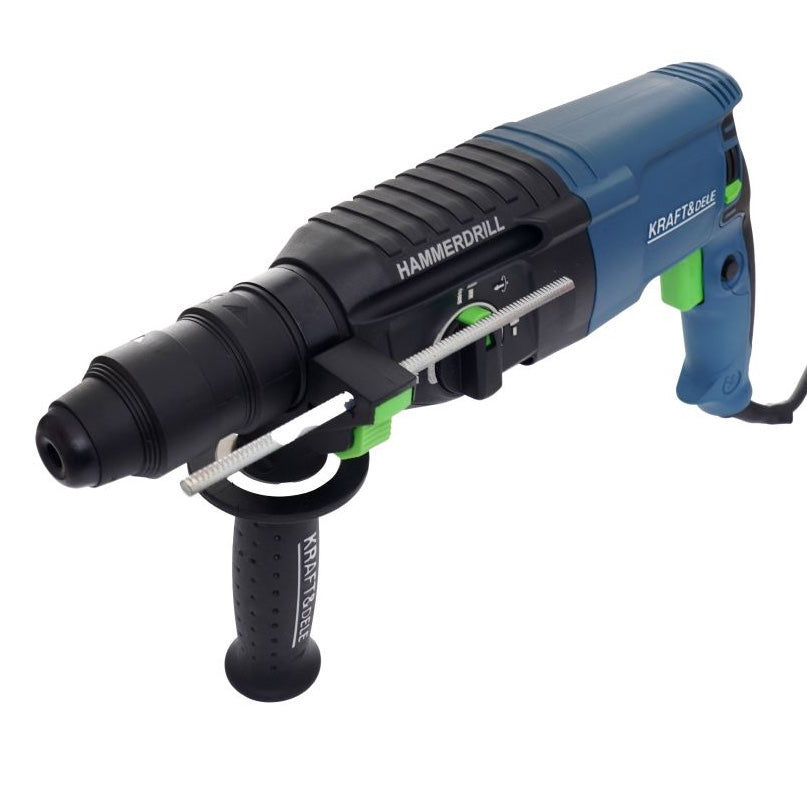 Ciocan rotopercutor cu doua mandrine (SDS si SDS+), 2650W, iluminare LED, POLSKI K3075, Poza5