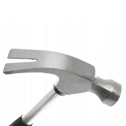 Ciocan tamplarie din otel forjat, greutate 250g, coada 25cm metal si cauciuc aderent, POLSKI K263, Poza4