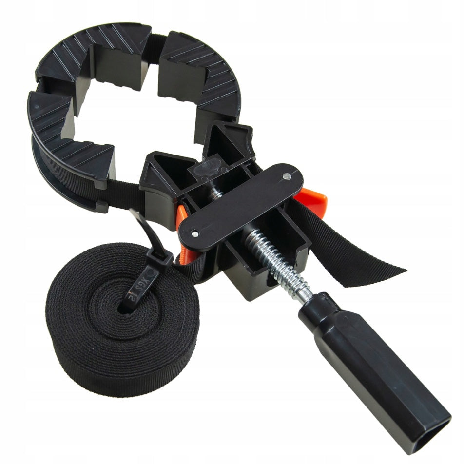 Clema fixare pentru tamplari cu banda pentru imbinare unghiulara placi PAL sau lemn, POLSKI K10680, Poza1