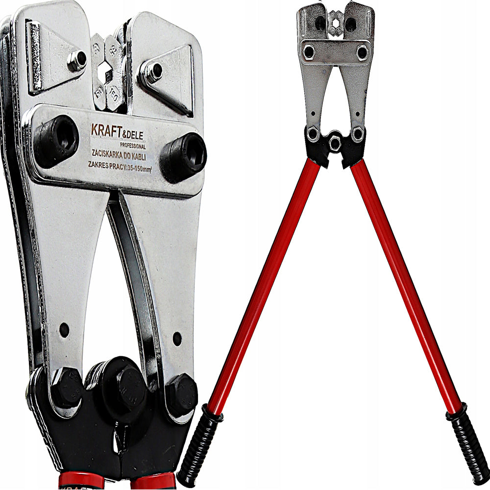 Cleste PROFESIONAL SERTIZARE, deizolator, cu functie de taiere POLSKI K10339, interval lucru 35X150mm