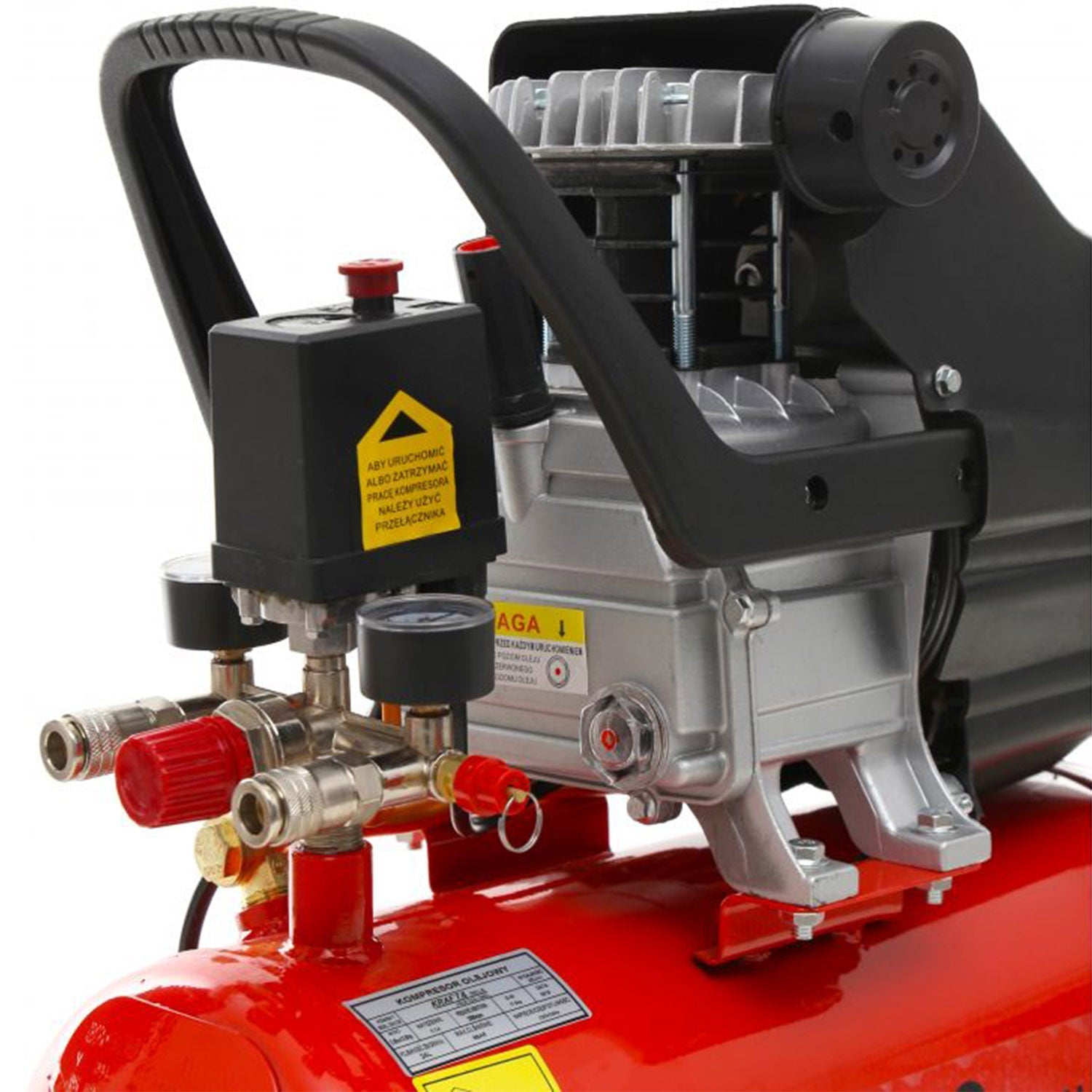 Compresor aer 24L profesional, pana la 8Bar, 205/min, POLSKI K400, Poza9