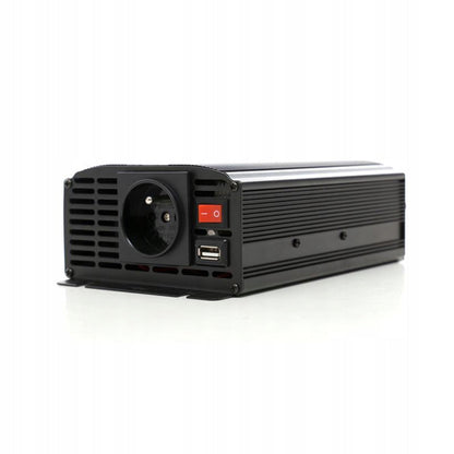 Convertor curent electric de la 12V la 220V, compatibil baterie auto 12V,  POLSKI K1250, Poza6