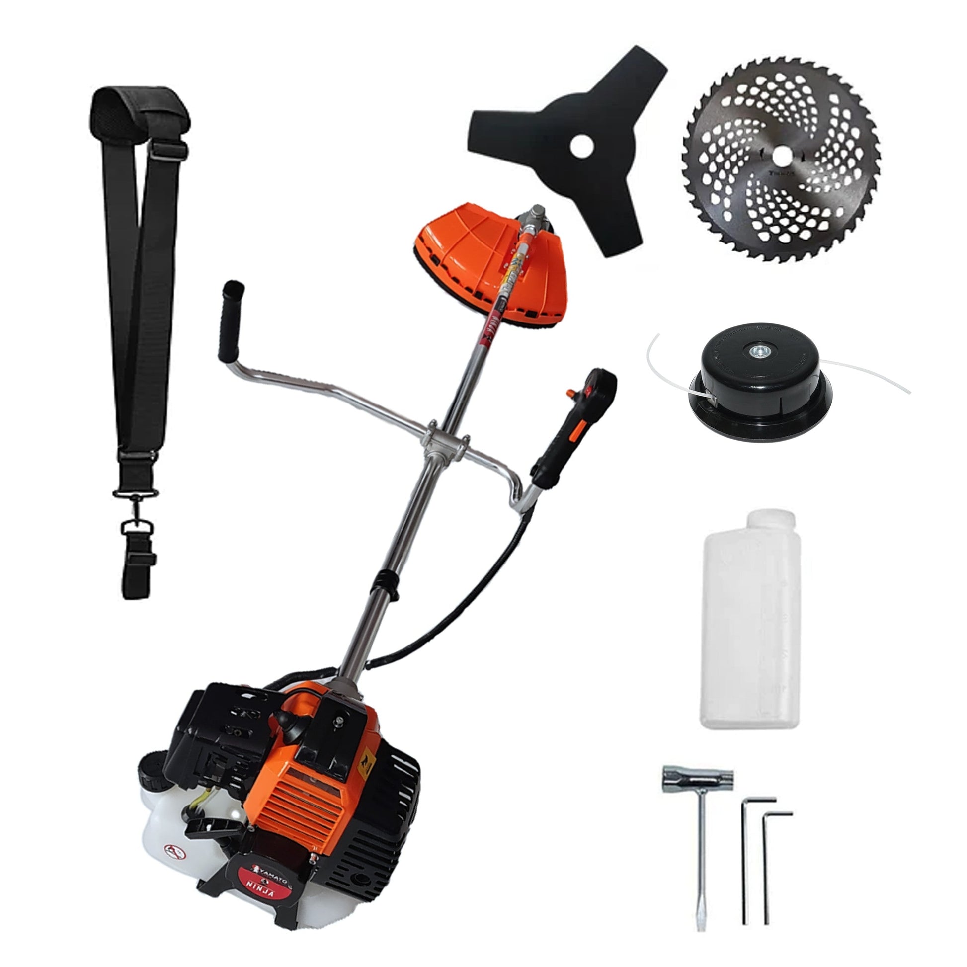 Cositoare Multifunctionala YAMATO® JAPAN TOOLS, Model NINJA-6CP, Negru-Portocaliu, accesorii incluse