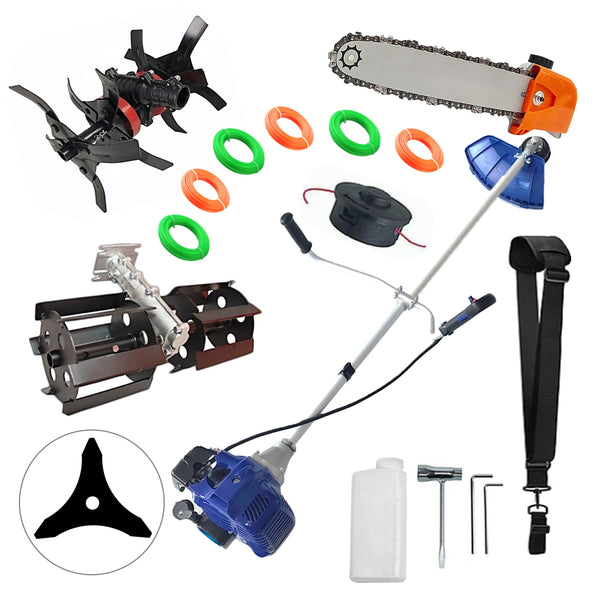 Cositoare pe benzina NUOVO-BLUe Fuel-Economy 3.4CP, Disc Stea, +CULTIVATOR PREMIUM, +CAP DRUJBA, +PRASITOARE, EXTRA FIR TAIERE