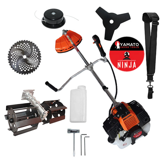 Set PRASITOARE+Cositoare Multifunctionala YAMATO® JAPAN TOOLS, Model NINJA-6CP, Negru-Portocaliu, accesorii incluse