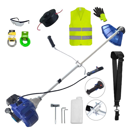 SET Cositoare pe benzina NUOVO-BLUe Fuel-Economy 3.4CP, Disc Stea, EXTRA Accesorii incluse
