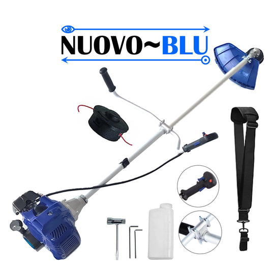 Cositoare pe benzina NUOVO-BLUe Fuel-Economy 3.4CP, Disc Stea, accesorii incluse