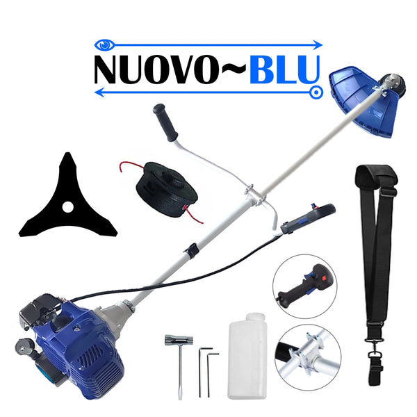 Cositoare pe benzina NUOVO-BLUe Fuel-Economy 3.4CP, Disc Stea, accesorii incluse