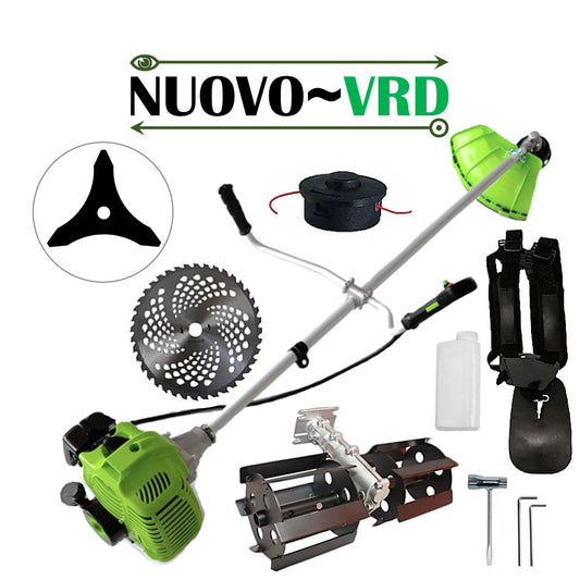 Cositoare pe benzina NUOVO-VRD Green Fuel-Efficient 3.4CP, Disc Stea+Vidia, accesorii incluse, +PRASITOARE