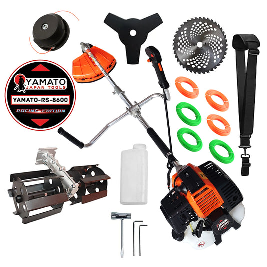 Set PRASITOARE+Cositoare RS-8600 Multifunctionala YAMATO® Japan Tools,, 6.3CP RACING EDITION, OrangeBLACK, accesorii, +EXTRA Fir-Taiere