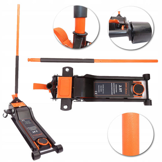 *OFERTE-DE-VARA* Cric hidraulic KRAFTSON % Import Polonia %  1310, 2.5 tone, ridicare inaltime 70-610mm