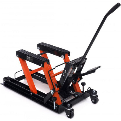 Cric hidraulic POLSKI K353, pana la 500kg, lungime furca 680mm, inaltime maxima 400mm