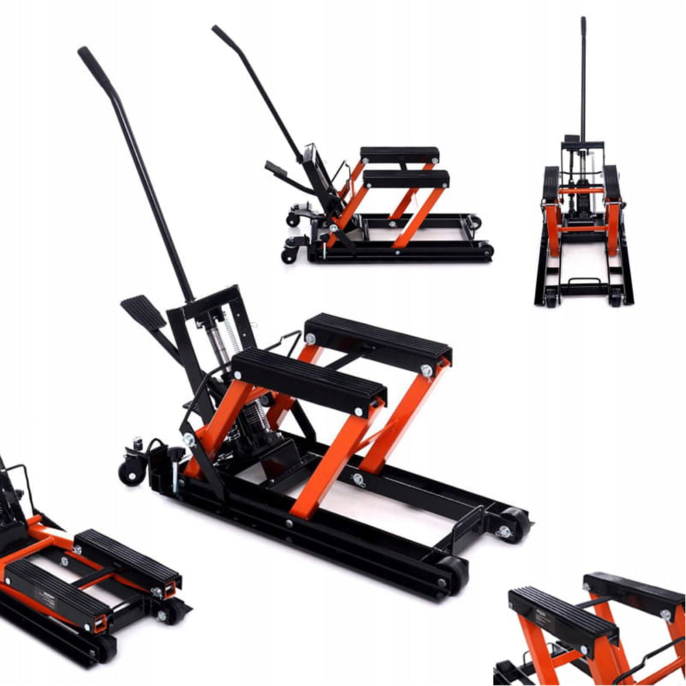 Cric hidraulic POLSKI K353, pana la 500kg, lungime furca 680mm, inaltime maxima 400mm