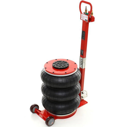 Cric hidraulic pneumatic cu perna de aer Kraft&Dele KD369, 4.5T