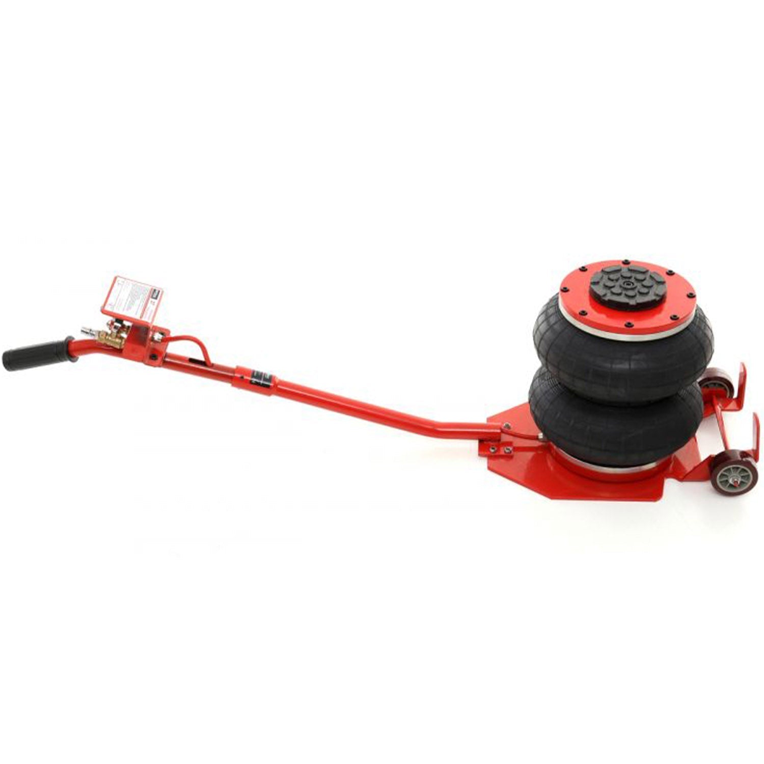 Cric hidraulic pneumatic cu perna de aer Kraft&Dele KD368, 2T
