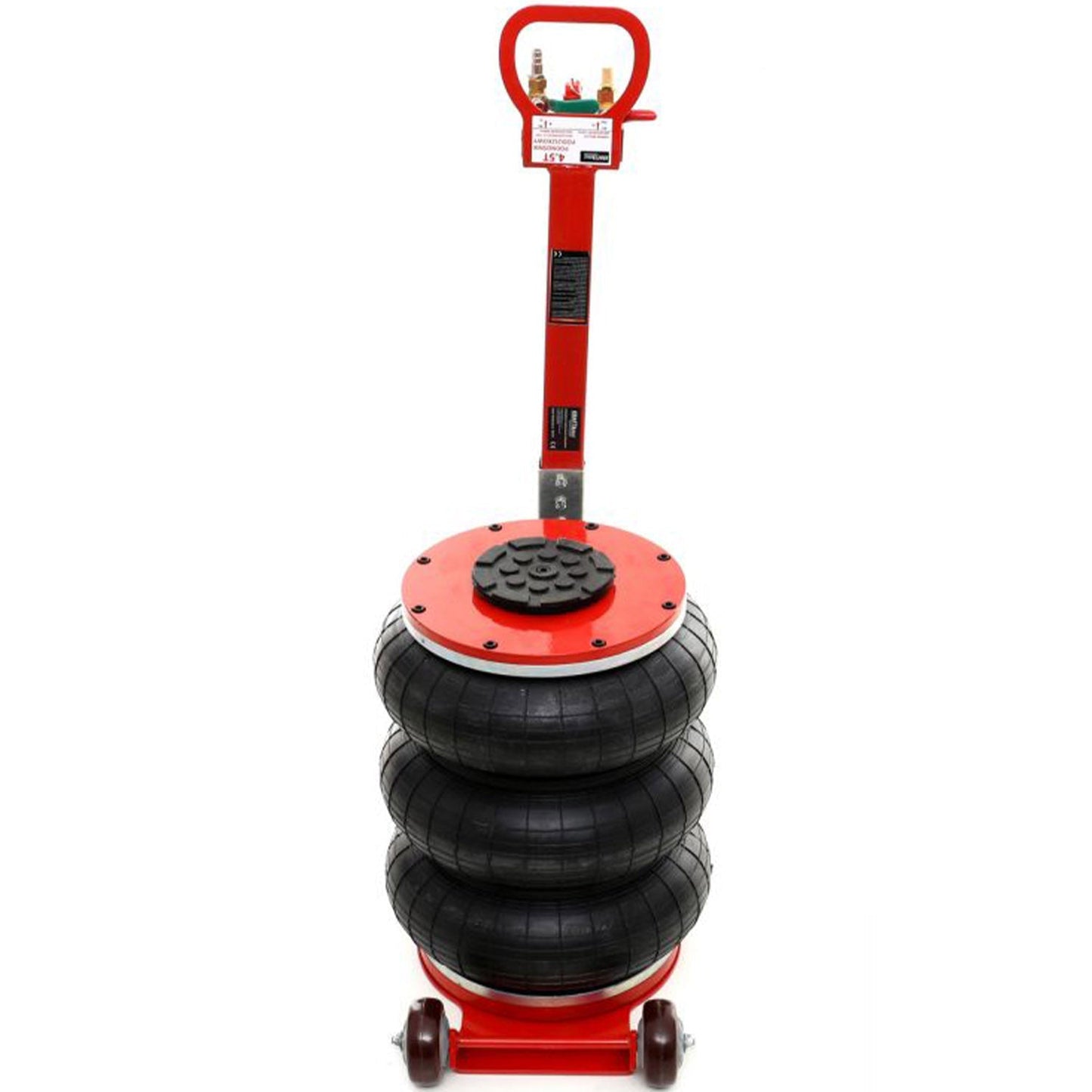 Cric hidraulic pneumatic cu perna de aer Kraft&Dele KD369, 4.5T