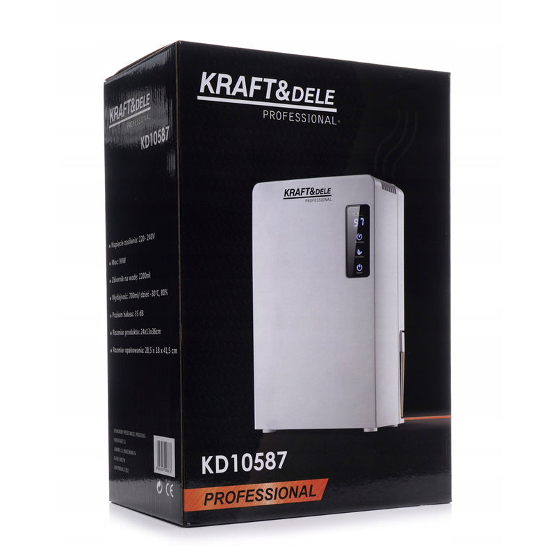 *OFERTELE-IEPURASULUI* Dezumidificator aer KRAFTSON % Import Polonia %  10587, 90W, rezervor apa 2200ml