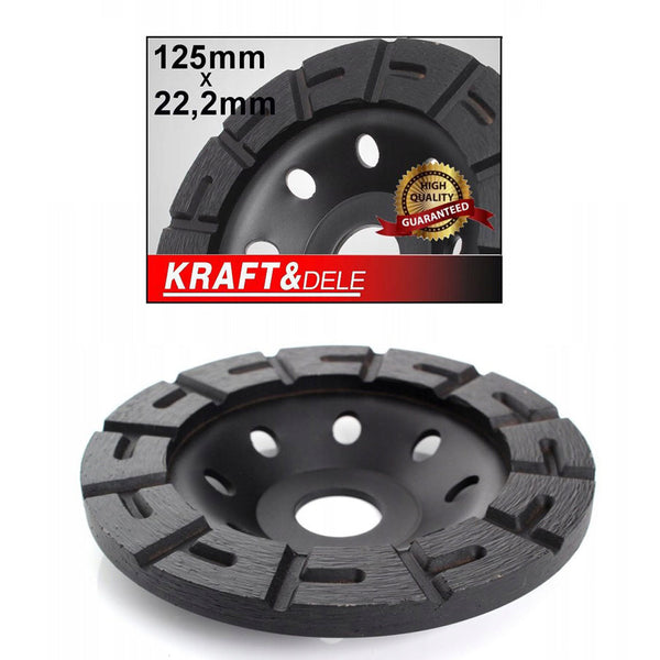 *OFERTELE-IEPURASULUI* Disc de rectificat beton KRAFTSON % Import Polonia %  1958, 125mm