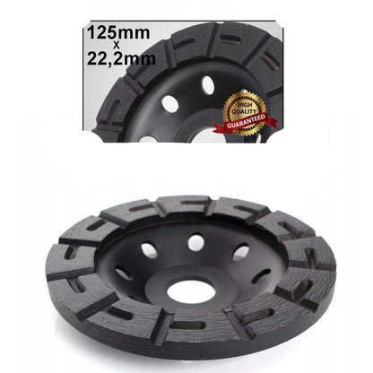 Disc slefuit beton, granit, marmua, caramida, BCA, Diametru 125mm, POLSKI K1958, Poza1