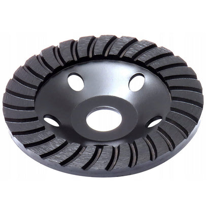 Disc turbo slefuit beton, granit, marmura, caramida, Diametru 125mm, POLSKI K1952, Poza4