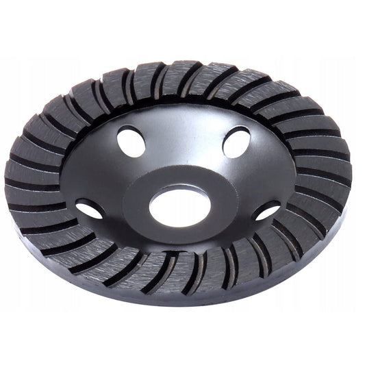 Disc turbo slefuit beton, granit, marmura, caramida, Diametru 125mm, POLSKI K1952, Poza4