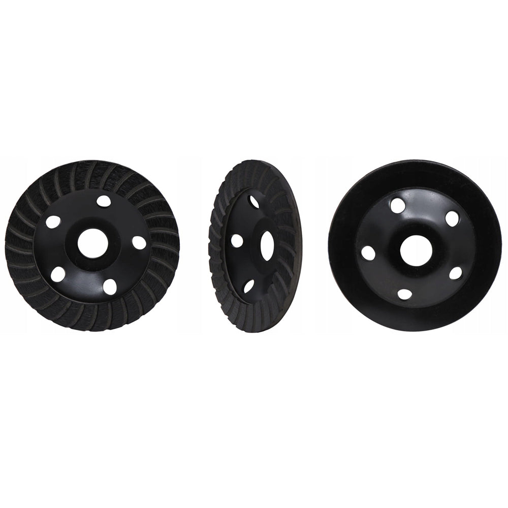 Disc turbo slefuit beton, granit, marmura, caramida, Diametru 125mm, POLSKI K1952, Poza3