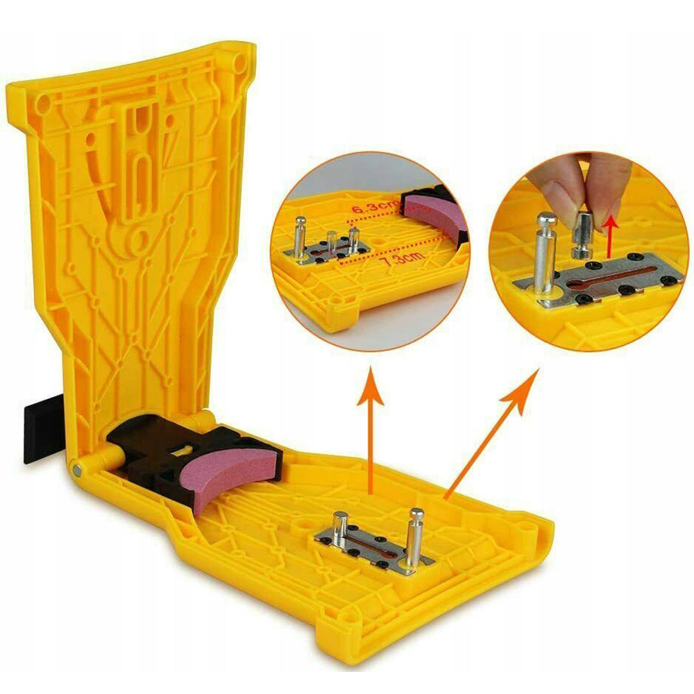 Dispozitiv pentru ascutire lanturi drujba de 14", 16", 18, 20", POLSKI K10156, Poza2