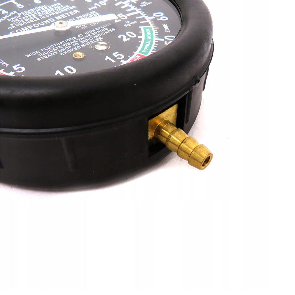 Dispozitiv testare compresie sau presiune de tip Manometru cu afisaj, include accesorii, POLSKI K10589, Poza9