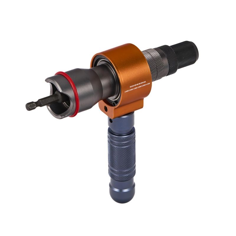 Trusa de niturire cu piulite filetate (3 in 1) POLSKI K5470, 2.4-6.4mm si M3-M12