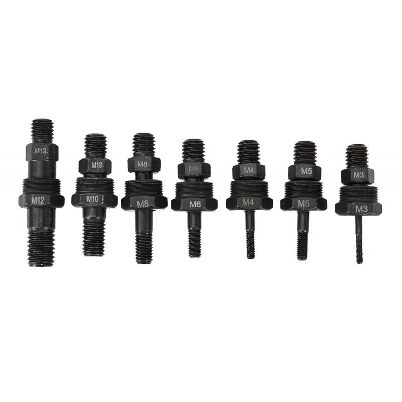 Trusa de niturire cu piulite filetate (3 in 1) POLSKI K5470, 2.4-6.4mm si M3-M12