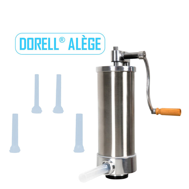 *PROMO*DORELL® ALÈGE* Tulumba Umplere Carnati, 3Kg, 4xPalnii Incluse, verticala din Inox