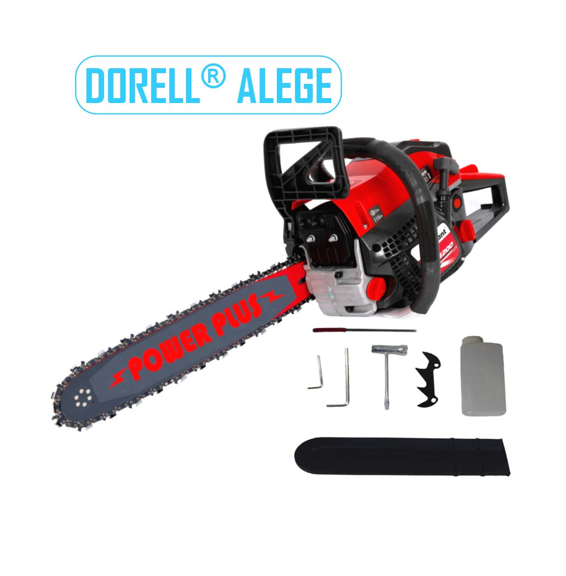 *DORELL® ALEGE* Super Drujba POWER PLUS, 6CP, 52CC, accesorii incluse