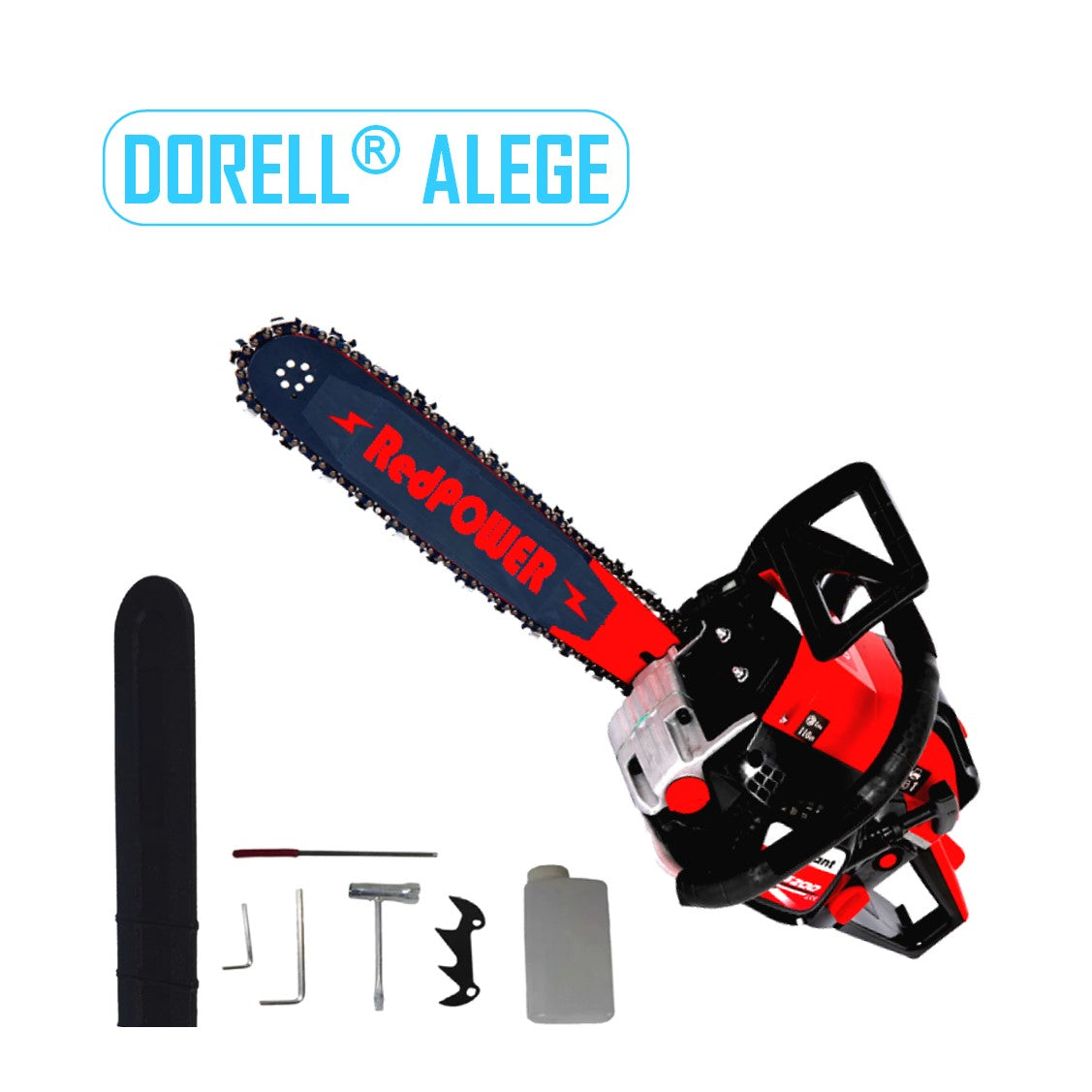 *PROMO*DORELL® ALEGE* Super Drujba RedForce 5400, 5CP, 52CC, accesorii incluse