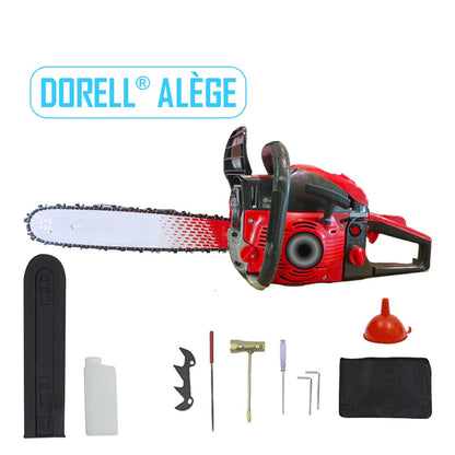 Drujba pe benzina Dorell Alege de 4,4 cai putere, lama 40cm si motor 52cc