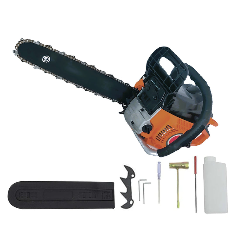 PRIMAVARA-OFERTELOR *PROMO* Pret B2B pentru Retail - Drujba BESTIA NEAGRA, 4.4kW, lama 40cm PANDUR, 52cc, gheara si accesorii incluse, BlackOrange