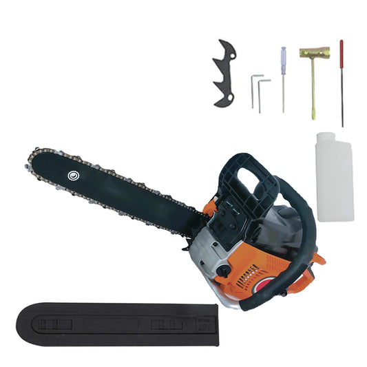 *BLACK-FRIDAY* *BuzZ* Pret B2B pentru Retail - Drujba BESTIA NEAGRA cu PUTEREA BESTIEI, 4.4kW, lama PANDUR 40cm, 52cc, gheara si accesorii incluse, BlackOrange