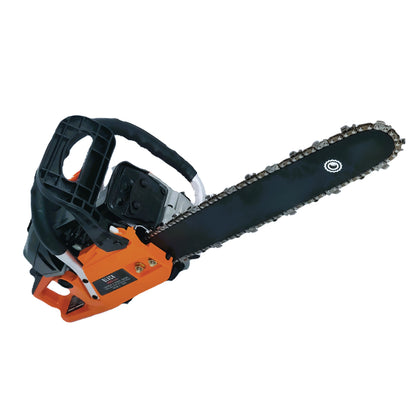 *BLACK-FRIDAY* Drujba BESTIA NEAGRA, 4.4kW, lama PANDUR 40cm, 52cc, gheara si accesorii incluse, BlackOrange