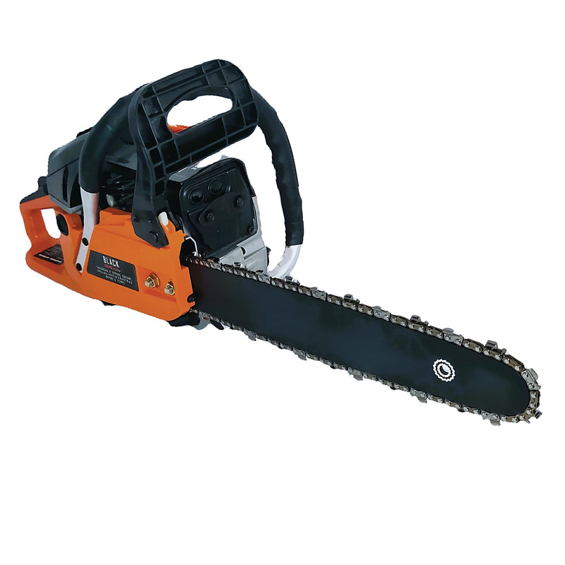 PRIMAVARA-OFERTELOR Drujba BESTIA NEAGRA, 4.4kW, lama 40cm PANDUR, 52cc, gheara si accesorii incluse, BlackOrange