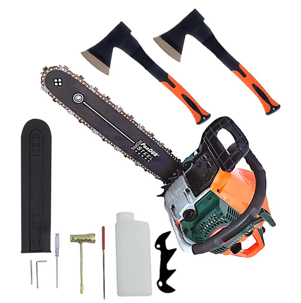 *BLACK-FRIDAY* *BuzZ* Set Motoferăstrău DUBAI + 2xSECURE DE MÂNĂ, 4.4kW, lama 40cm PANDUR