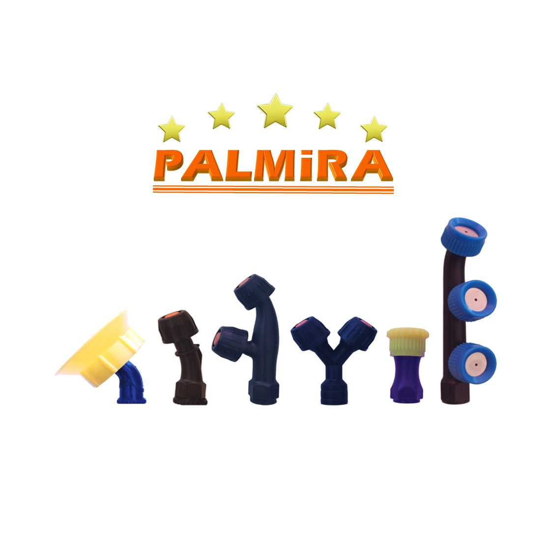 Set 6 duze pentru pompa stropit PALMIRA, electrica cu acumulator, volum pompa 12 litri