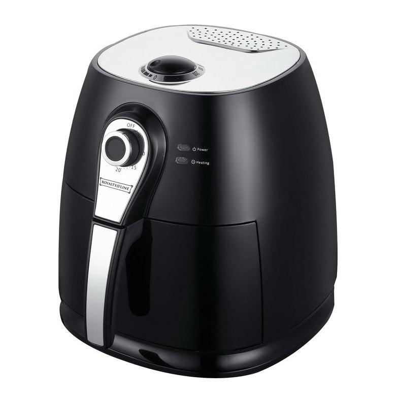 Fripteuza AirFryer cu aer cald Royalty Line 3L 1400W,black,RL-AF3.1 B