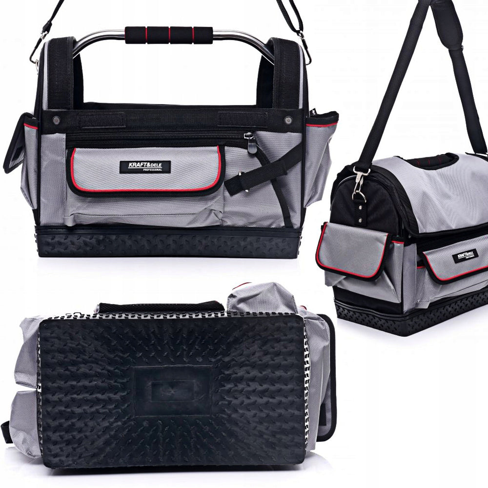 *OFERTE-DE-VARA* Geanta pentru unelte KRAFTSON % Import Polonia %  2037, 18 inch, maner metalic