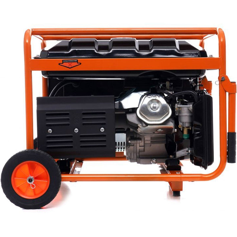 SEZONUL-OFERTELOR la Generator curent KRAFTSON % Import Polonia %  165, 220V/380V, 15CP, stabilizator tensiune (AVR), roti transport si pornire la cheie