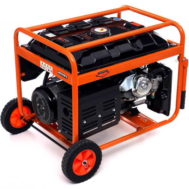 Generator curent KRAFTSON % Import Polonia %  165, 220V/380V, 15CP, stabilizator tensiune (AVR), roti transport si pornire la cheie