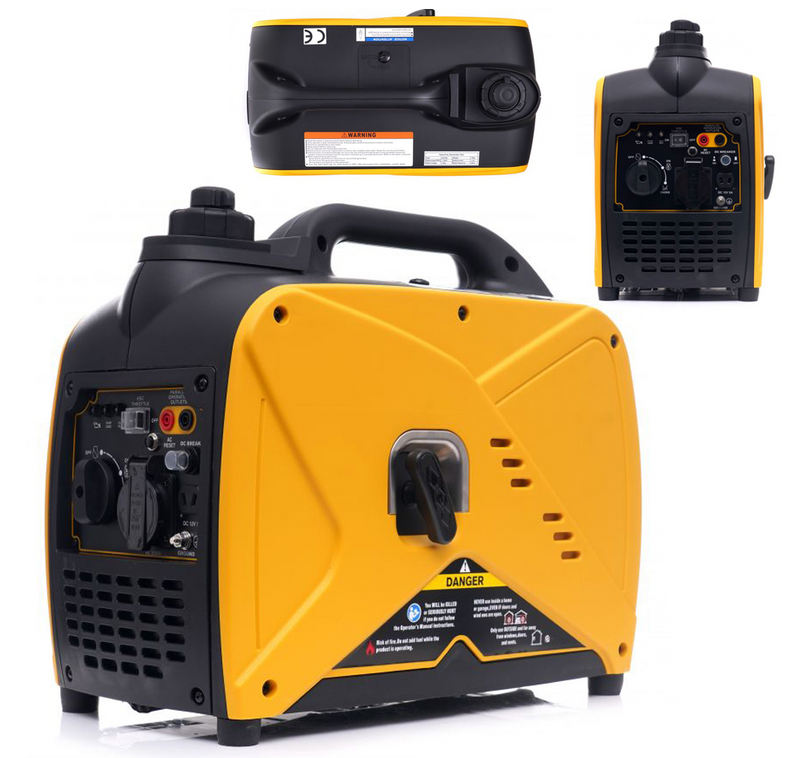 Generator curent silentios KRAFTSON % Import Polonia %  185, 230V, 4 timpi, stabilizator tensiune (AVR)