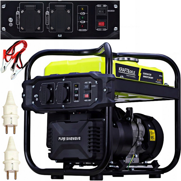 *OFERTELE-IEPURASULUI* Generator curent Kraft&Dele KD135, 230V, 4CP, 4 timpi, stabilizator tensiune (AVR)