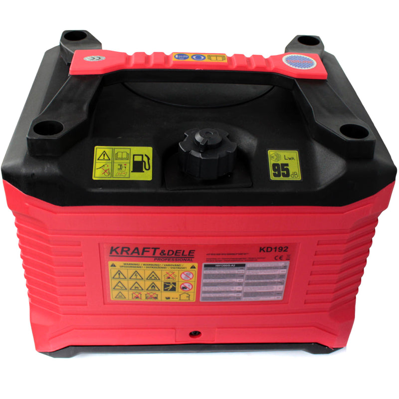 Generator curent silentios Kraft&Dele KD192, 230V, 1.5CP, stabilizator tensiune (AVR)